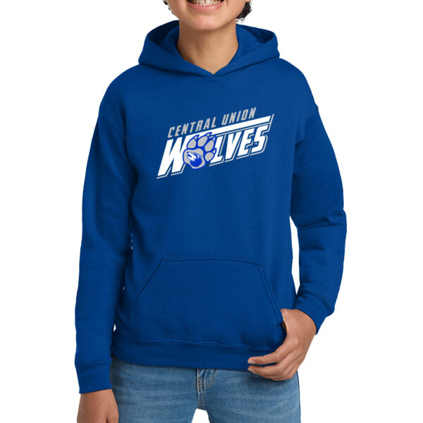 Central Union Wolves Youth Hoodie Thumbnail