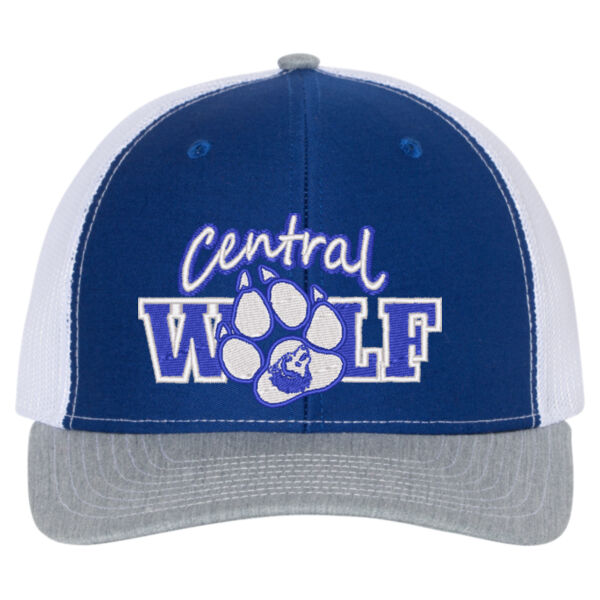 Central Wolf  - 112 Low Profile Classic Snapback Trucker Cap Thumbnail